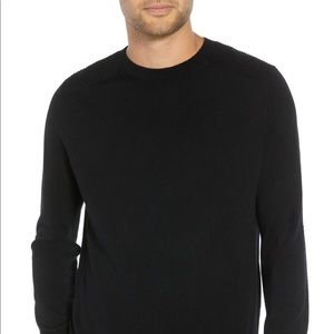 Vince Regular Fit Ottoman Stitch Wool Sweater